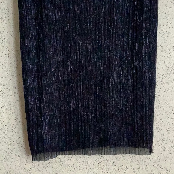 New Party Sparkly Skirt Elastic Waistband Party Pencil Skirt - Picture 2 of 4